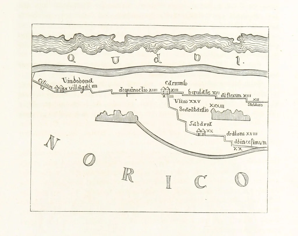 An illustration from Geschichte der Stadt Wien. Illustrirt von L. F. Schnorr, etc, 1847, leaf 23