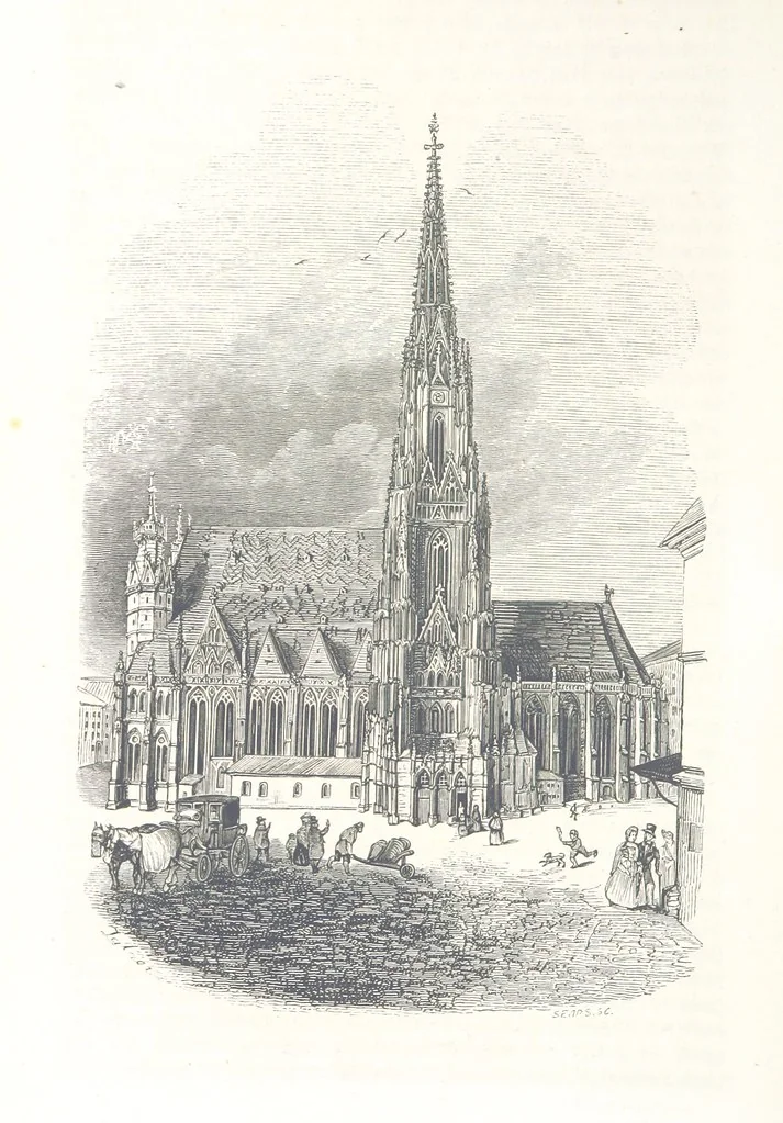 An illustration from Geschichte der Stadt Wien. Illustrirt von L. F. Schnorr, etc, 1847, leaf 244