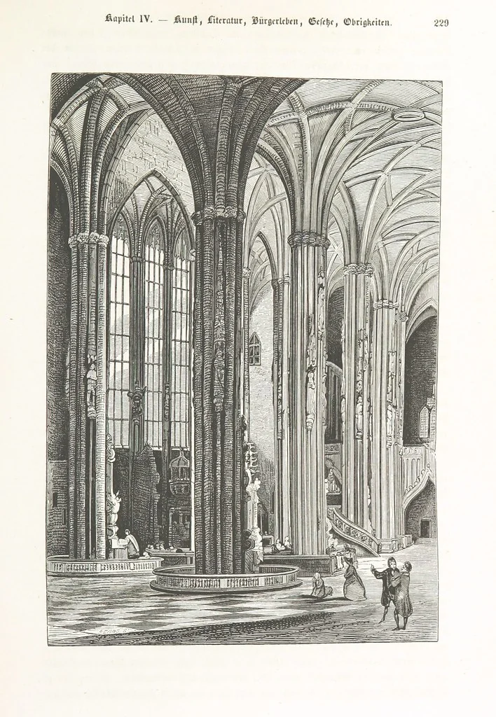 An illustration from Geschichte der Stadt Wien. Illustrirt von L. F. Schnorr, etc, 1847, leaf 247