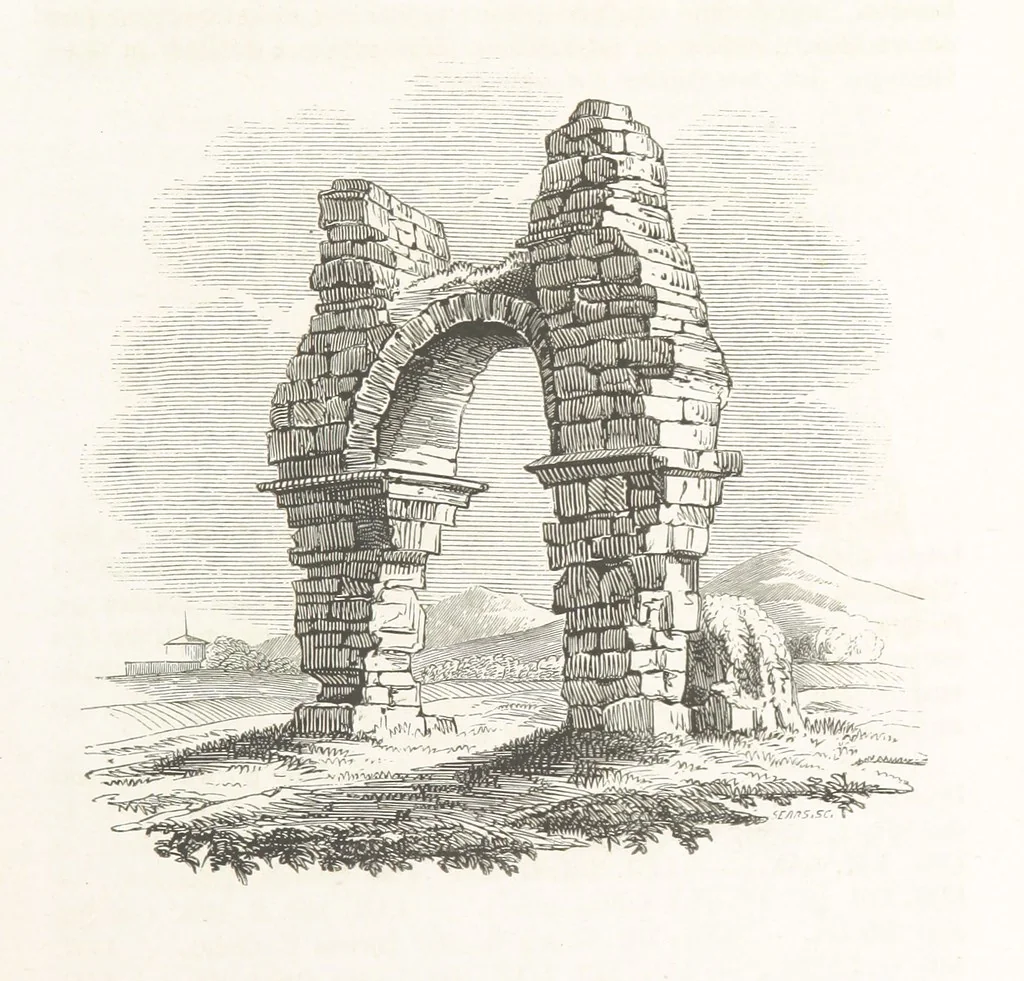 An illustration from Geschichte der Stadt Wien. Illustrirt von L. F. Schnorr, etc, 1847, leaf 25