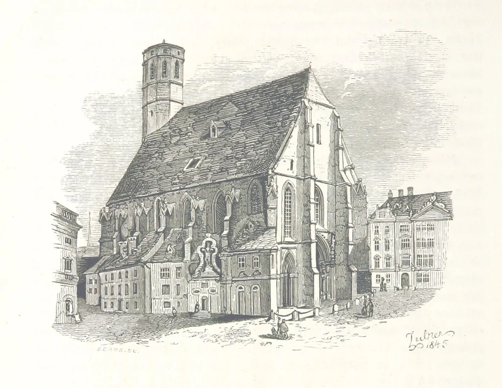 An illustration from Geschichte der Stadt Wien. Illustrirt von L. F. Schnorr, etc, 1847, leaf 252