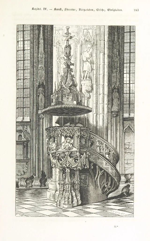 An illustration from Geschichte der Stadt Wien. Illustrirt von L. F. Schnorr, etc, 1847, leaf 261