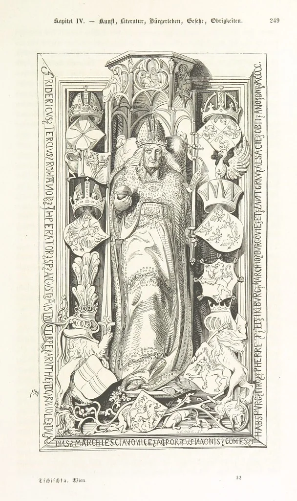 An illustration from Geschichte der Stadt Wien. Illustrirt von L. F. Schnorr, etc, 1847, leaf 267