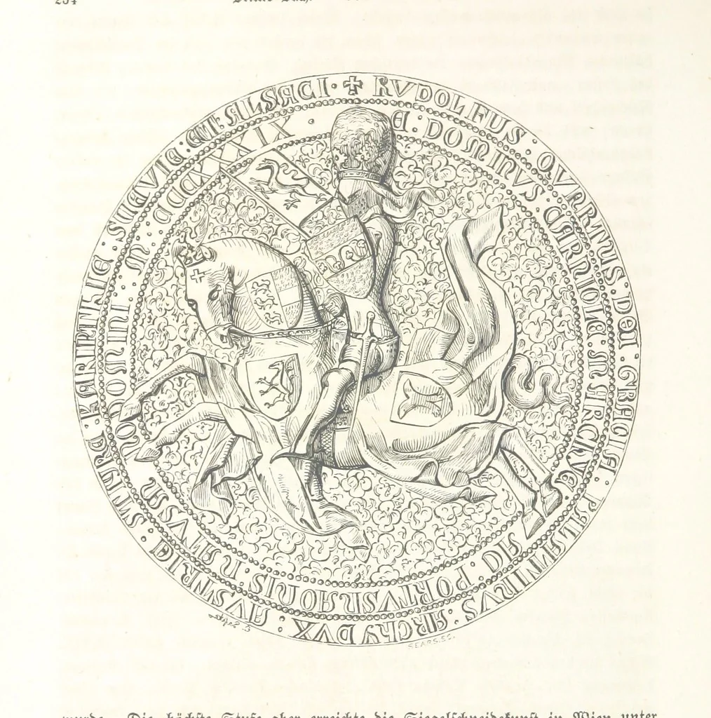 An illustration from Geschichte der Stadt Wien. Illustrirt von L. F. Schnorr, etc, 1847, leaf 272