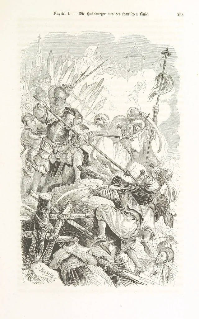 An illustration from Geschichte der Stadt Wien. Illustrirt von L. F. Schnorr, etc, 1847, leaf 311