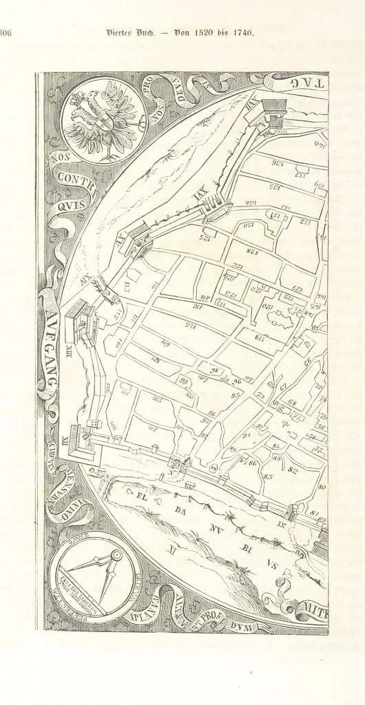 An illustration from Geschichte der Stadt Wien. Illustrirt von L. F. Schnorr, etc, 1847, leaf 324