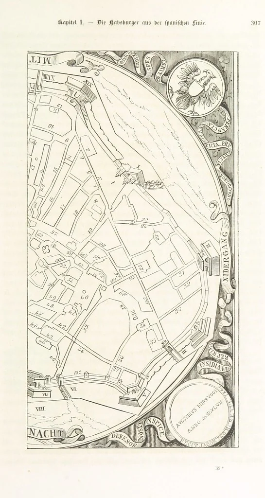 An illustration from Geschichte der Stadt Wien. Illustrirt von L. F. Schnorr, etc, 1847, leaf 325