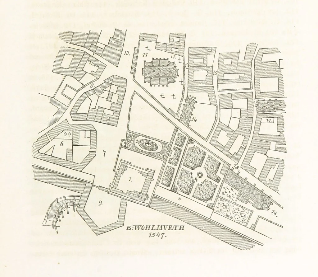 An illustration from Geschichte der Stadt Wien. Illustrirt von L. F. Schnorr, etc, 1847, leaf 327