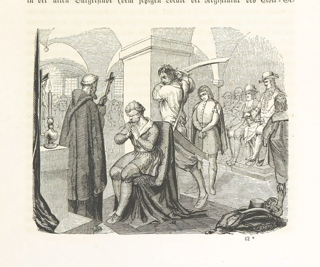 An illustration from Geschichte der Stadt Wien. Illustrirt von L. F. Schnorr, etc, 1847, leaf 349