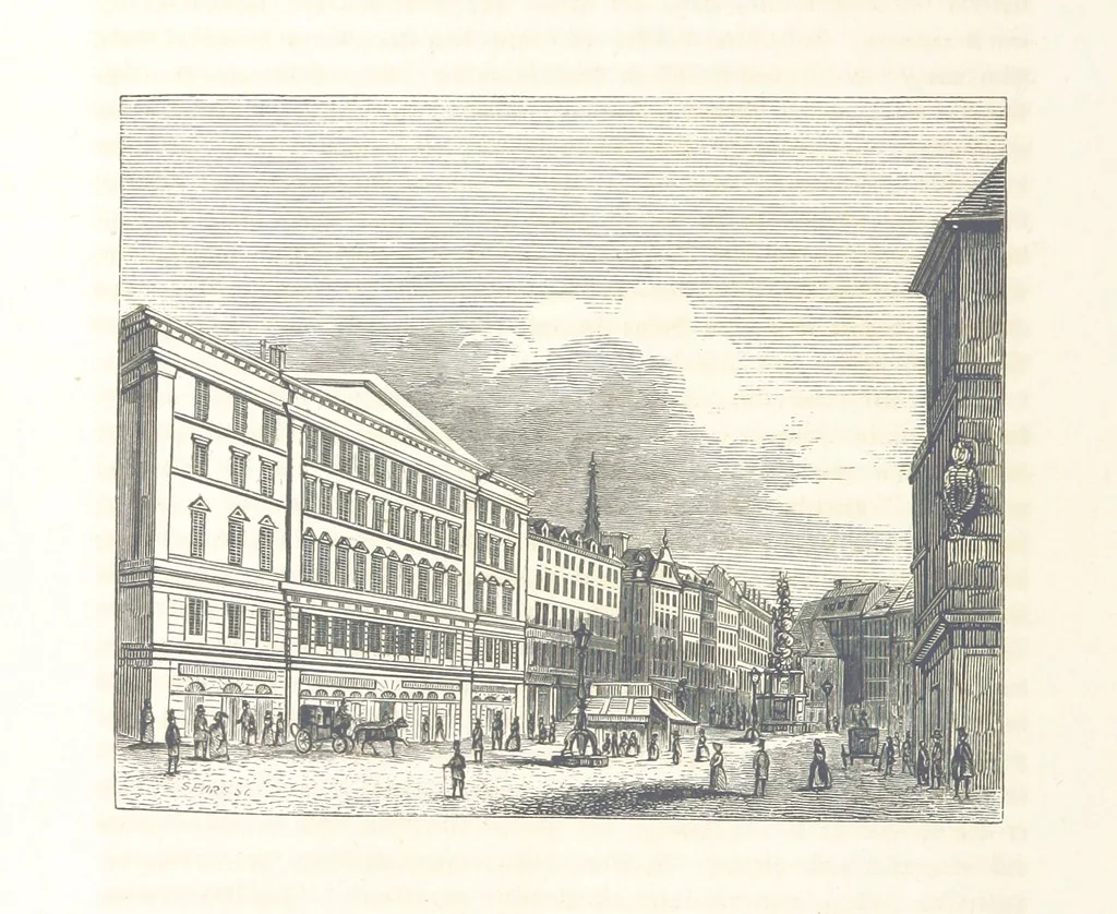 An illustration from Geschichte der Stadt Wien. Illustrirt von L. F. Schnorr, etc, 1847, leaf 352