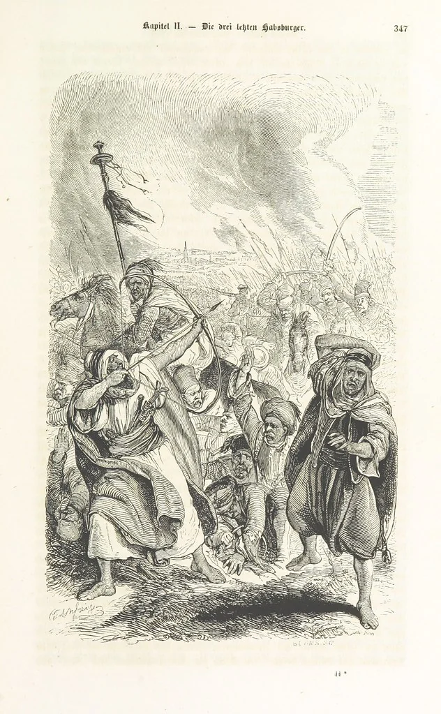 An illustration from Geschichte der Stadt Wien. Illustrirt von L. F. Schnorr, etc, 1847, leaf 365