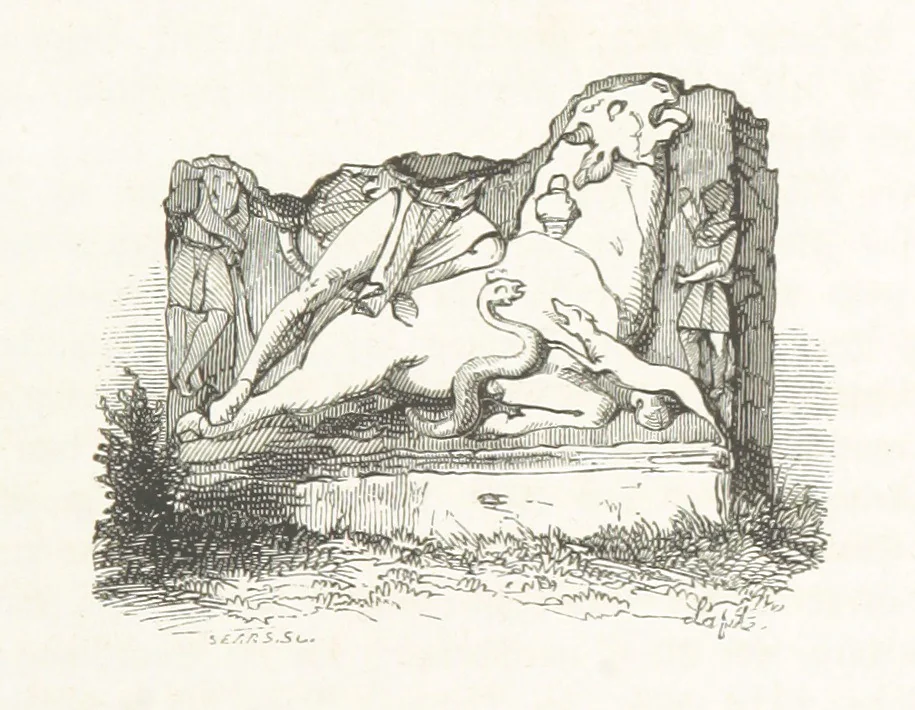 An illustration from Geschichte der Stadt Wien. Illustrirt von L. F. Schnorr, etc, 1847, leaf 37