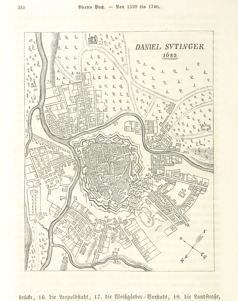 An illustration from Geschichte der Stadt Wien. Illustrirt von L. F. Schnorr, etc, 1847, leaf 370