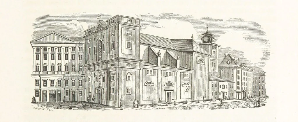 An illustration from Geschichte der Stadt Wien. Illustrirt von L. F. Schnorr, etc, 1847, leaf 397