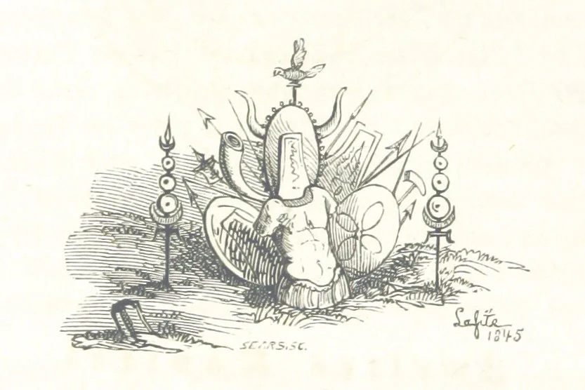 An illustration from Geschichte der Stadt Wien. Illustrirt von L. F. Schnorr, etc, 1847, leaf 40