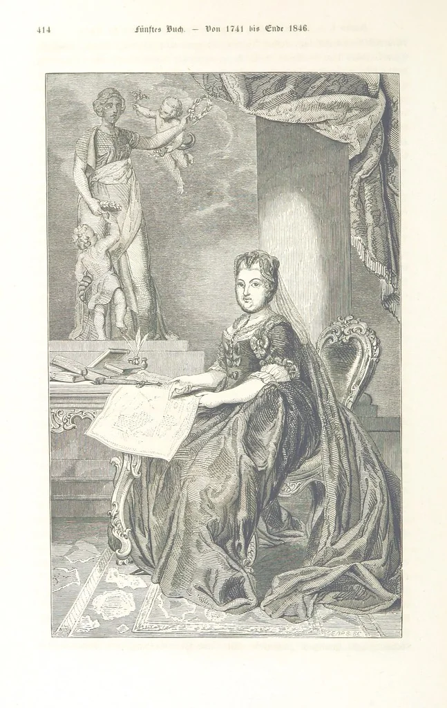 An illustration from Geschichte der Stadt Wien. Illustrirt von L. F. Schnorr, etc, 1847, leaf 432