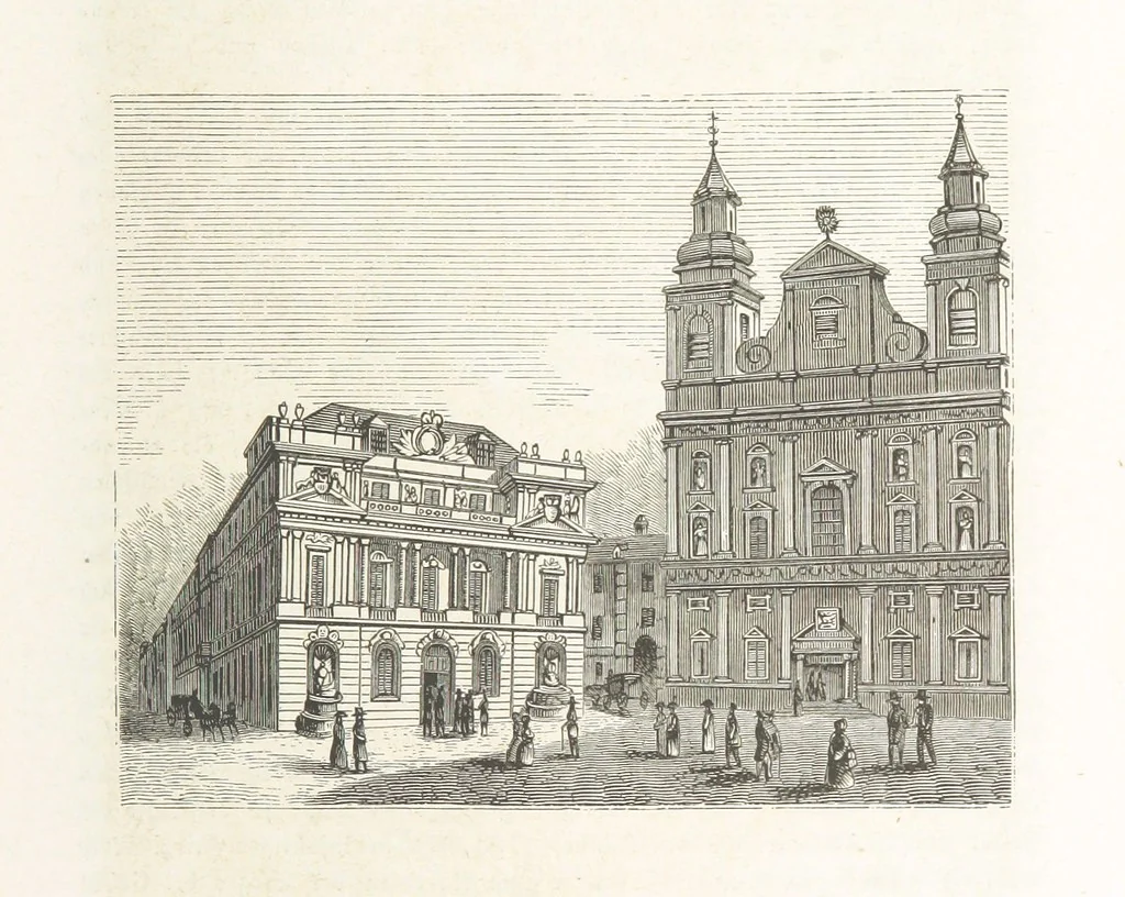 An illustration from Geschichte der Stadt Wien. Illustrirt von L. F. Schnorr, etc, 1847, leaf 433