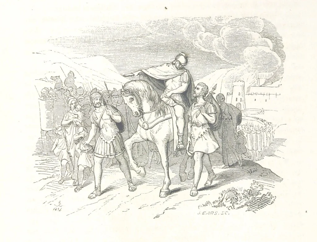 An illustration from Geschichte der Stadt Wien. Illustrirt von L. F. Schnorr, etc, 1847, leaf 44