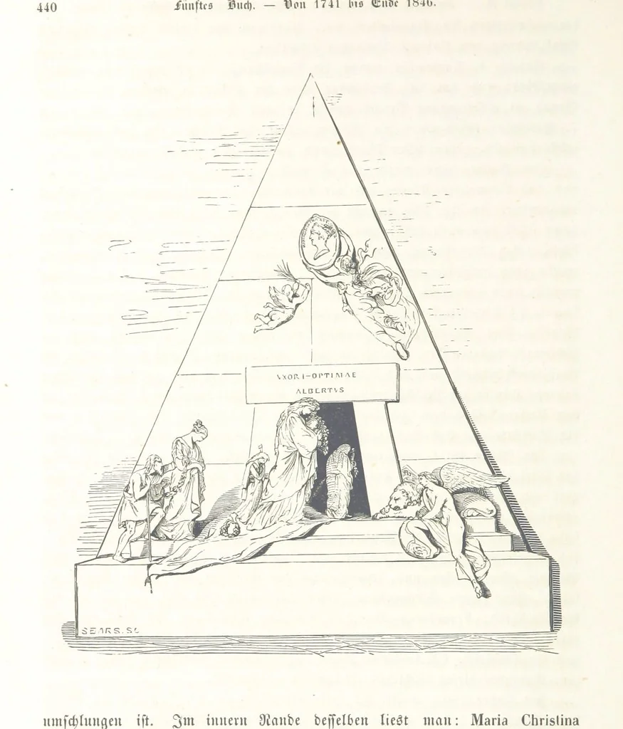 An illustration from Geschichte der Stadt Wien. Illustrirt von L. F. Schnorr, etc, 1847, leaf 458