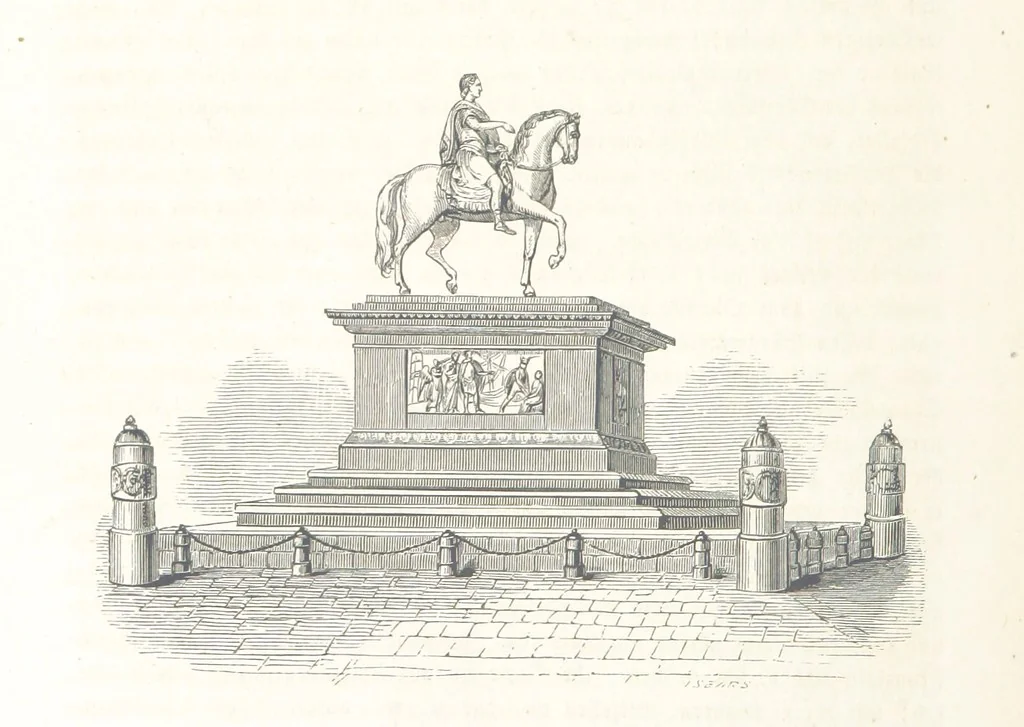 An illustration from Geschichte der Stadt Wien. Illustrirt von L. F. Schnorr, etc, 1847, leaf 466