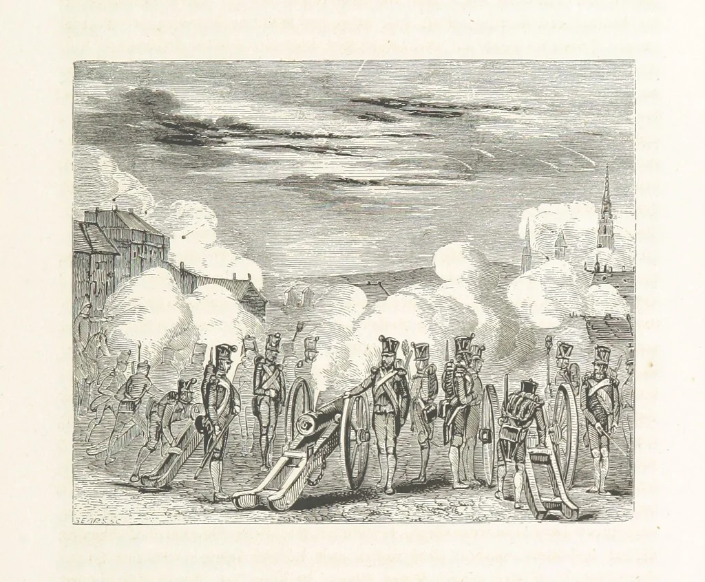 An illustration from Geschichte der Stadt Wien. Illustrirt von L. F. Schnorr, etc, 1847, leaf 469