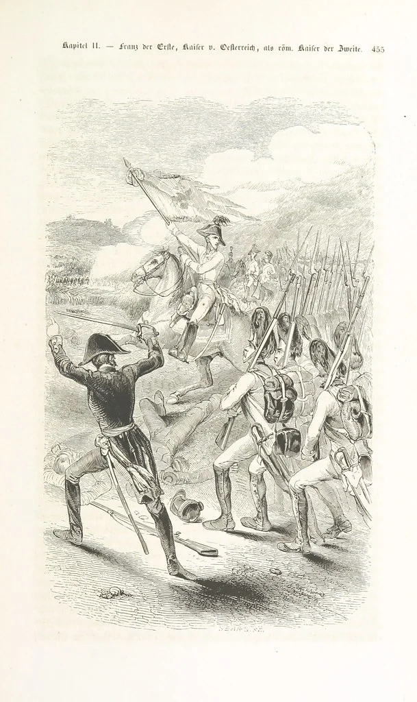 An illustration from Geschichte der Stadt Wien. Illustrirt von L. F. Schnorr, etc, 1847, leaf 473