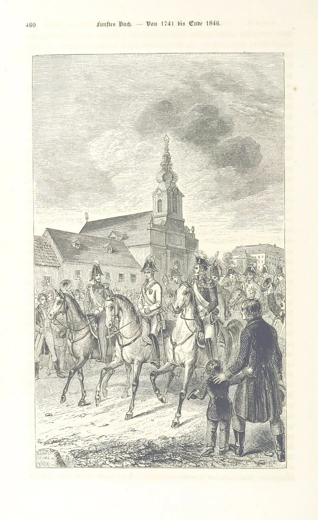An illustration from Geschichte der Stadt Wien. Illustrirt von L. F. Schnorr, etc, 1847, leaf 478