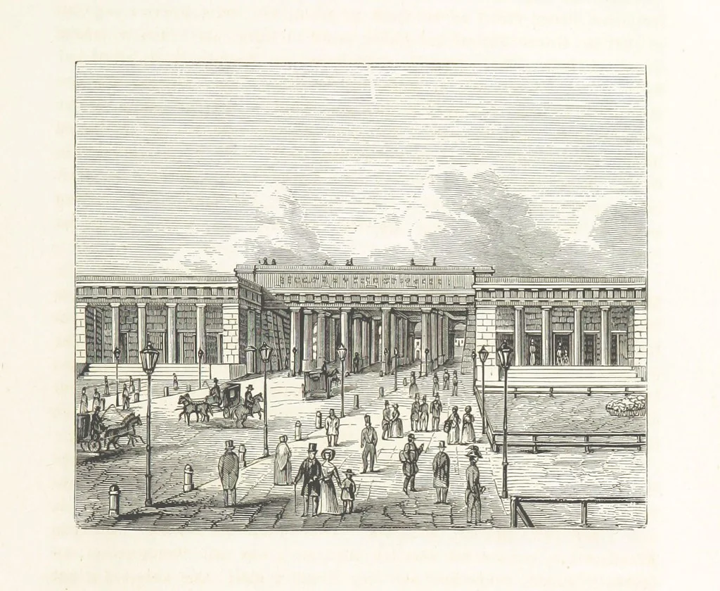 An illustration from Geschichte der Stadt Wien. Illustrirt von L. F. Schnorr, etc, 1847, leaf 485