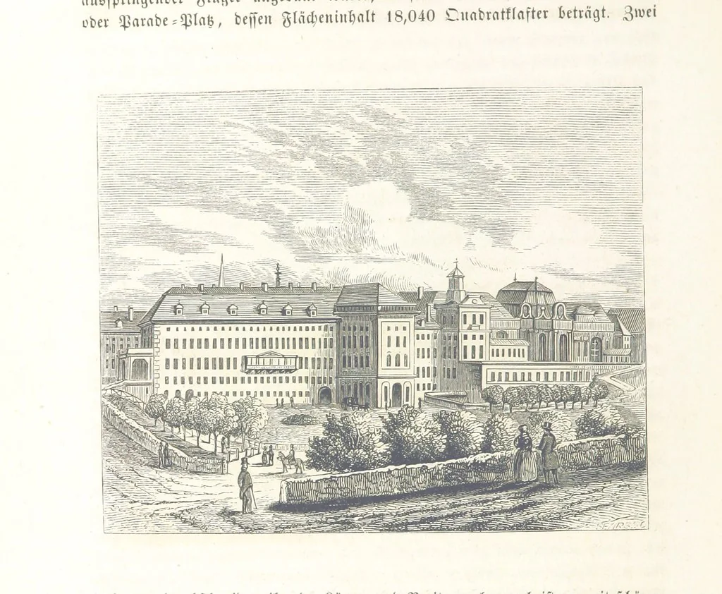 An illustration from Geschichte der Stadt Wien. Illustrirt von L. F. Schnorr, etc, 1847, leaf 486