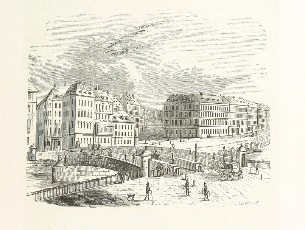 An illustration from Geschichte der Stadt Wien. Illustrirt von L. F. Schnorr, etc, 1847, leaf 497