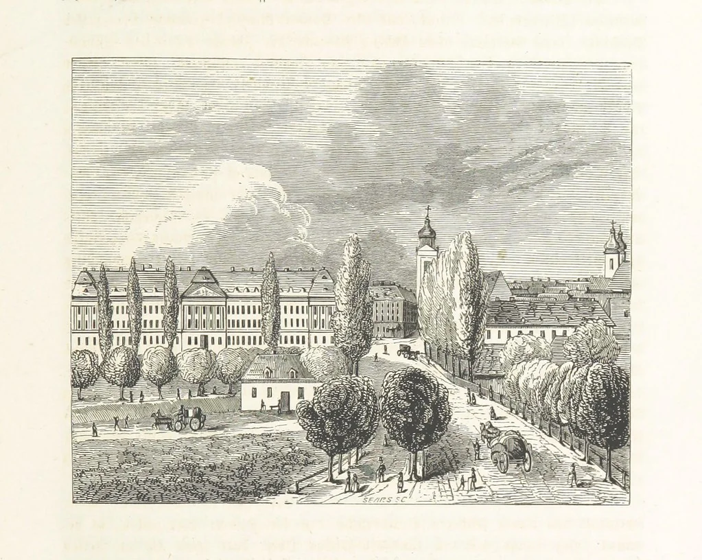 An illustration from Geschichte der Stadt Wien. Illustrirt von L. F. Schnorr, etc, 1847, leaf 501