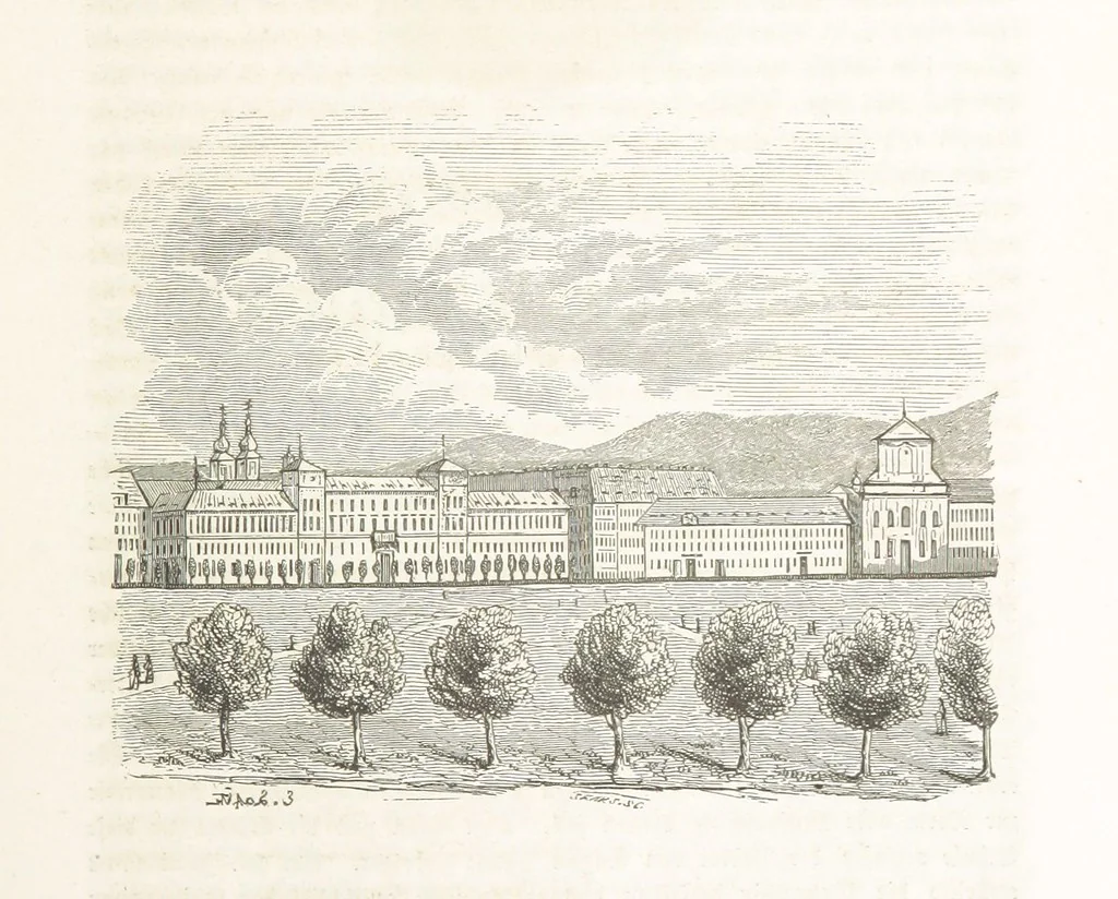 An illustration from Geschichte der Stadt Wien. Illustrirt von L. F. Schnorr, etc, 1847, leaf 513