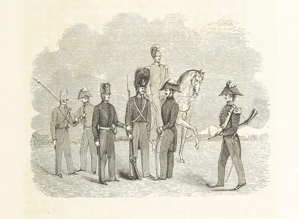 An illustration from Geschichte der Stadt Wien. Illustrirt von L. F. Schnorr, etc, 1847, leaf 523