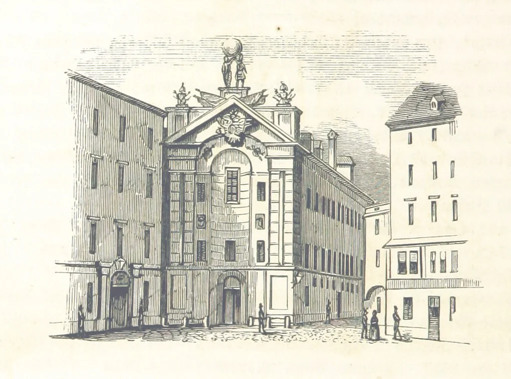 An illustration from Geschichte der Stadt Wien. Illustrirt von L. F. Schnorr, etc, 1847, leaf 528