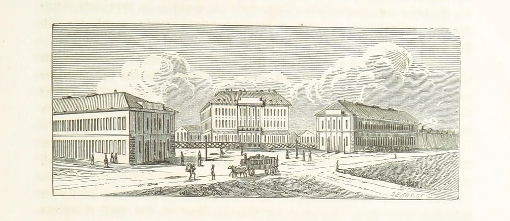 An illustration from Geschichte der Stadt Wien. Illustrirt von L. F. Schnorr, etc, 1847, leaf 533