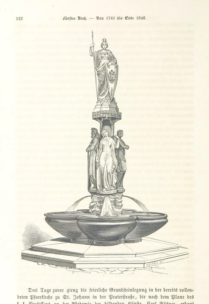 An illustration from Geschichte der Stadt Wien. Illustrirt von L. F. Schnorr, etc, 1847, leaf 540