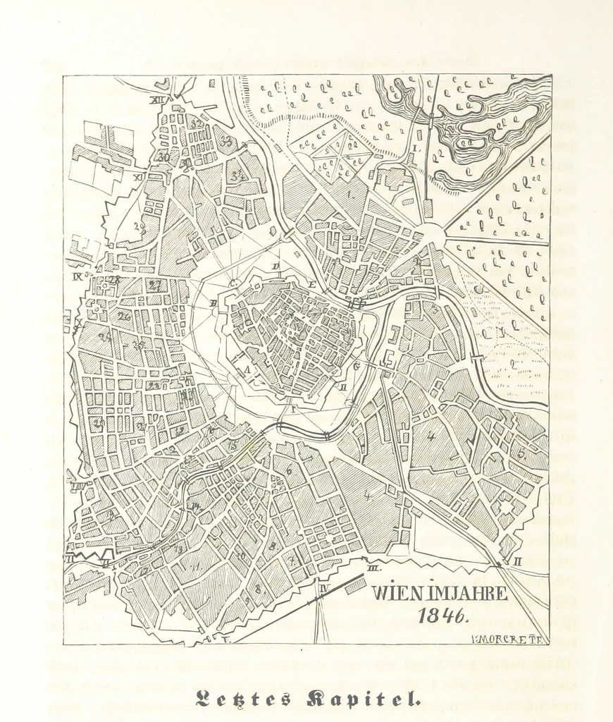 An illustration from Geschichte der Stadt Wien. Illustrirt von L. F. Schnorr, etc, 1847, leaf 544