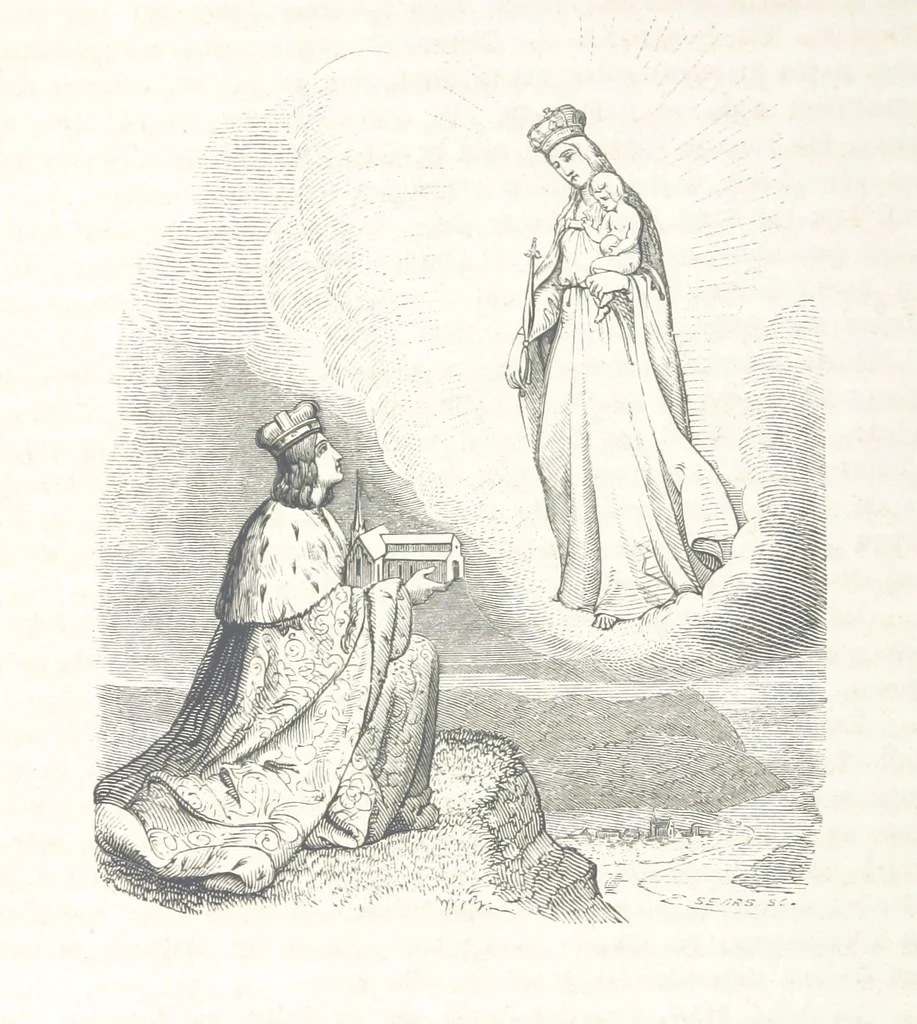 An illustration from Geschichte der Stadt Wien. Illustrirt von L. F. Schnorr, etc, 1847, leaf 84