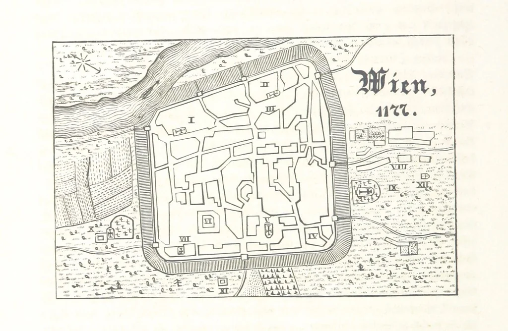 An illustration from Geschichte der Stadt Wien. Illustrirt von L. F. Schnorr, etc, 1847, leaf 86