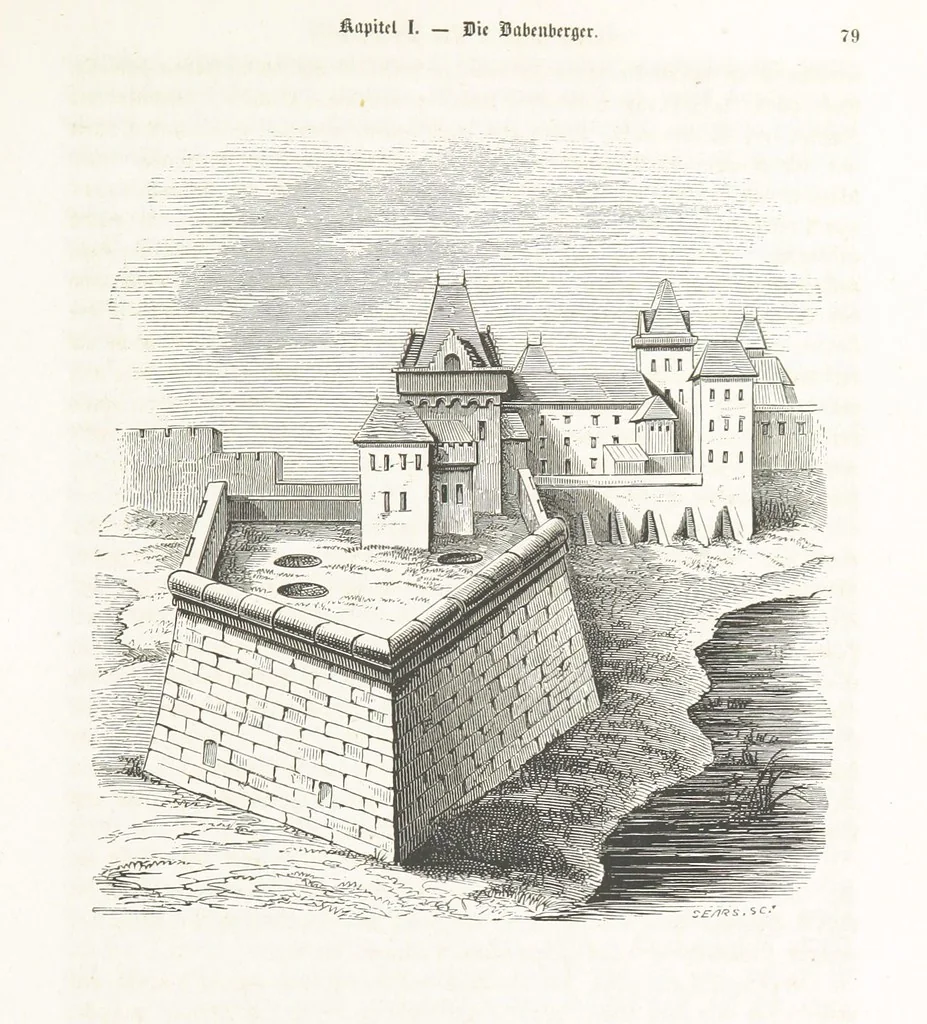 An illustration from Geschichte der Stadt Wien. Illustrirt von L. F. Schnorr, etc, 1847, leaf 97