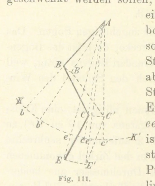 An illustration from Leitfaden der Kartenentwurfslehre ... Mit Figuren im Text und einer lithographischen Tafel, 1884, leaf 174