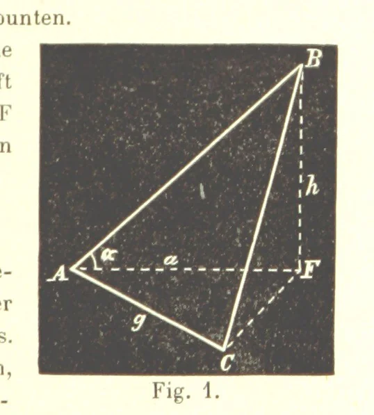 An illustration from Proeve eener algemeene Kartografie, 1898, leaf 81
