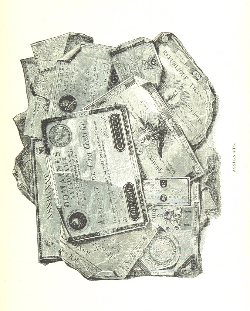 An illustration from A short history of the French Revolution, for young people, etc, 1880, leaf 103