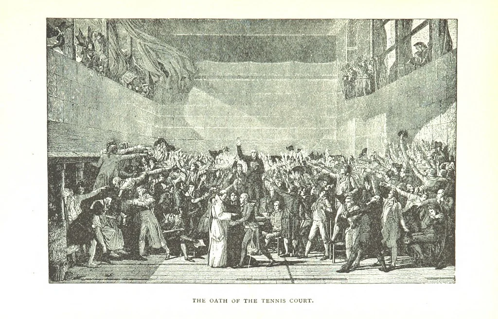 An illustration from A short history of the French Revolution, for young people, etc, 1880, leaf 183