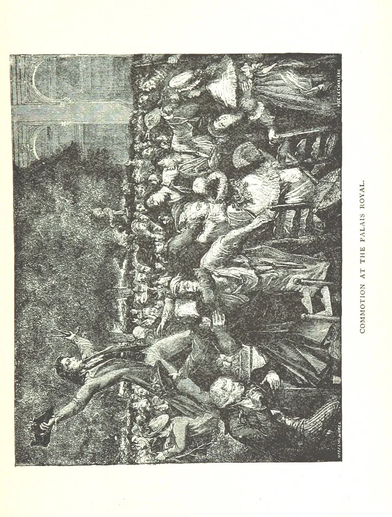An illustration from A short history of the French Revolution, for young people, etc, 1880, leaf 195