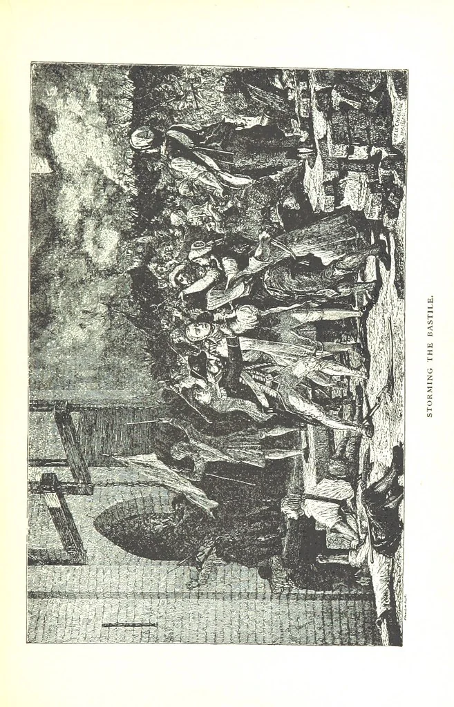 An illustration from A short history of the French Revolution, for young people, etc, 1880, leaf 207