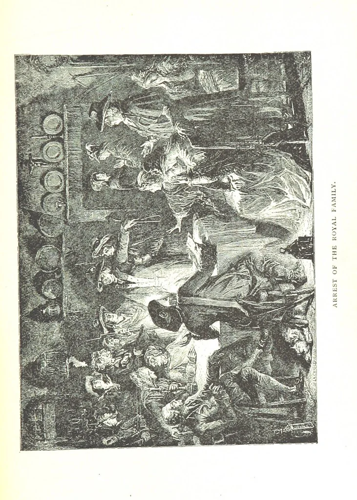 An illustration from A short history of the French Revolution, for young people, etc, 1880, leaf 357