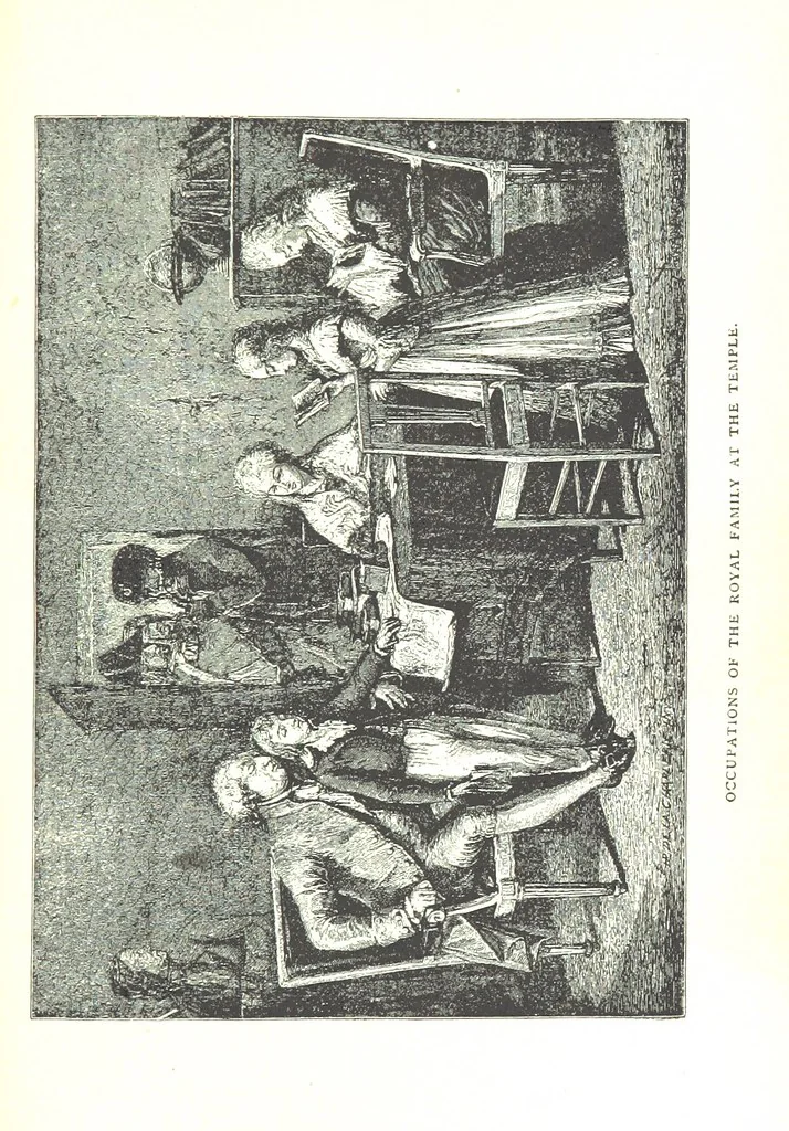 An illustration from A short history of the French Revolution, for young people, etc, 1880, leaf 447