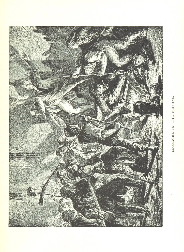 An illustration from A short history of the French Revolution, for young people, etc, 1880, leaf 495