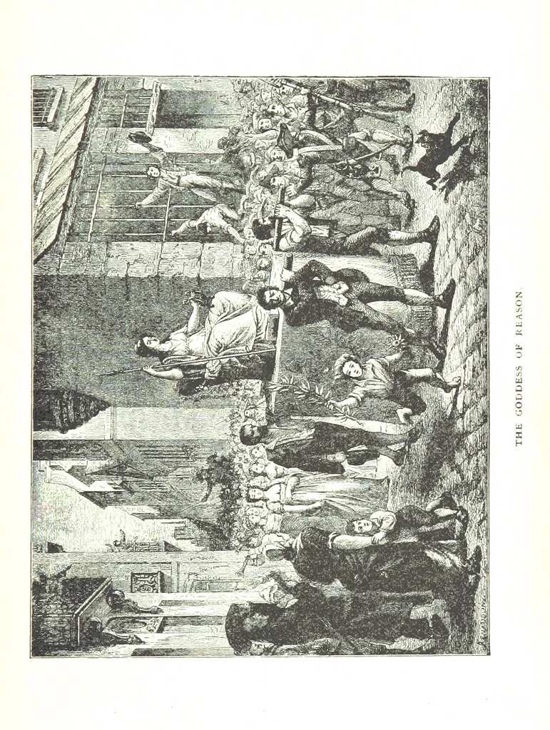 An illustration from A short history of the French Revolution, for young people, etc, 1880, leaf 589